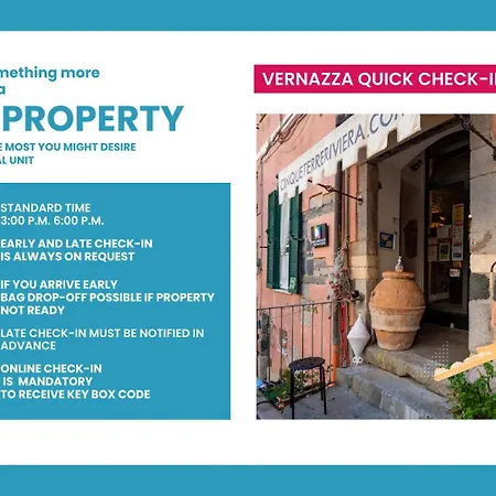 Recanissu With Balcony & Ac Vernazza