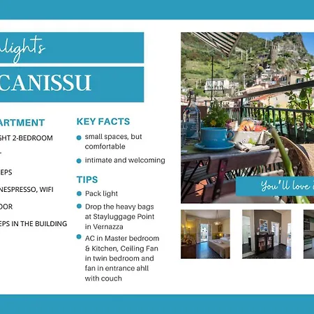 Recanissu With Balcony & Ac Apartment *