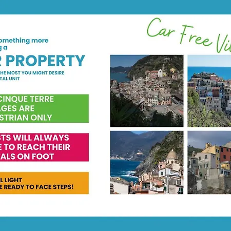 Recanissu With Balcony & Ac * Vernazza